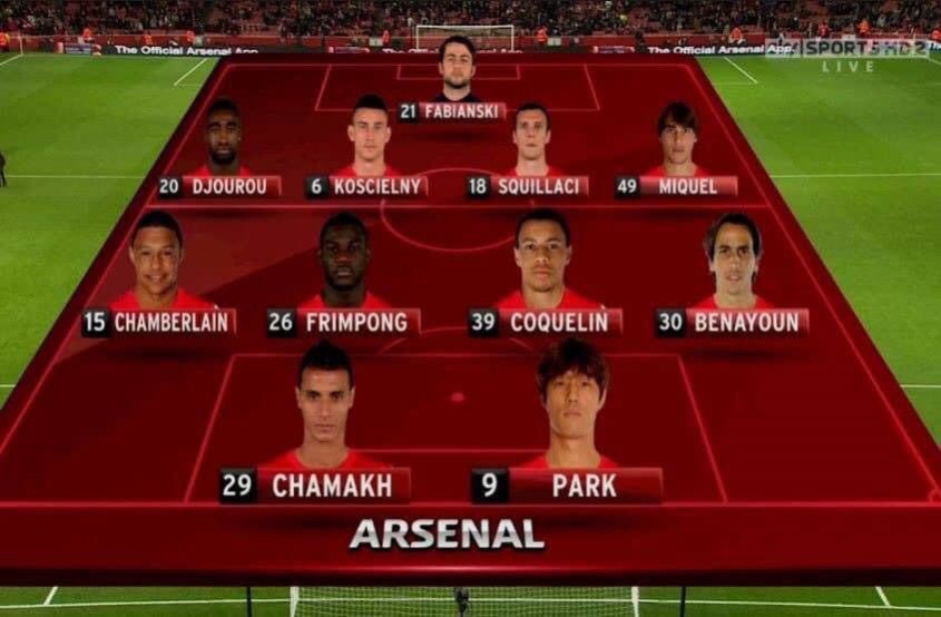 PAMIĘTNY skład Arsenalu z 2011 roku :D